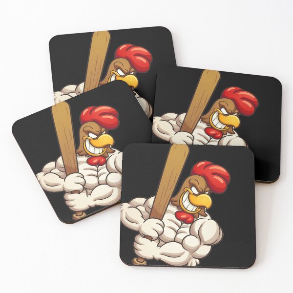 Item preview, Muscle Chicken (BLACK) designed and sold by RUBYAL.