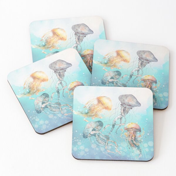Item preview, Watercolour Jellyfish designed and sold by 10YK-Studio.