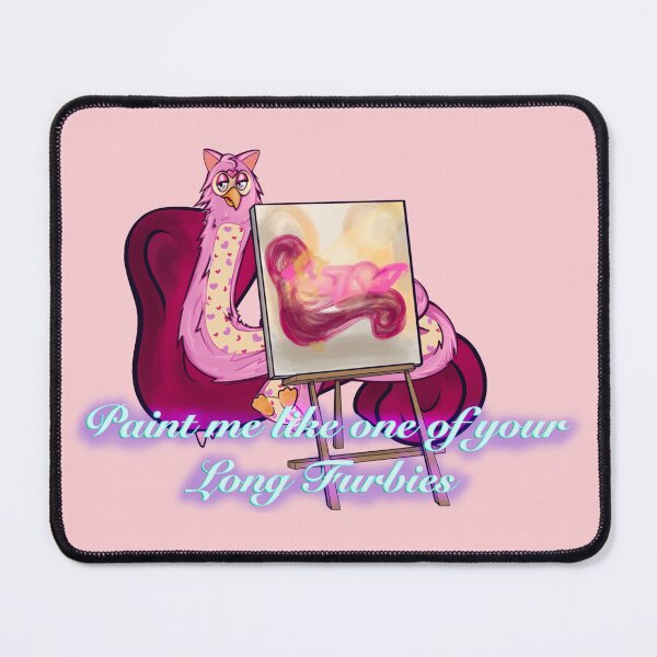 Item preview, Paint Me Like one of Your Long Furbies (w/o background) designed and sold by LancelotDesigns.