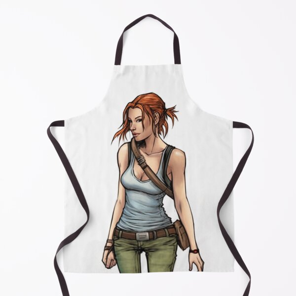Item preview, Lara - Watercolor and ink - Woman portrait designed and sold by mliotard.