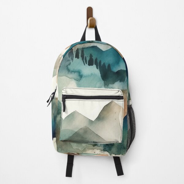 Item preview, Watercolor Wash Mountain Range designed and sold by Matt's Artificial Nature.