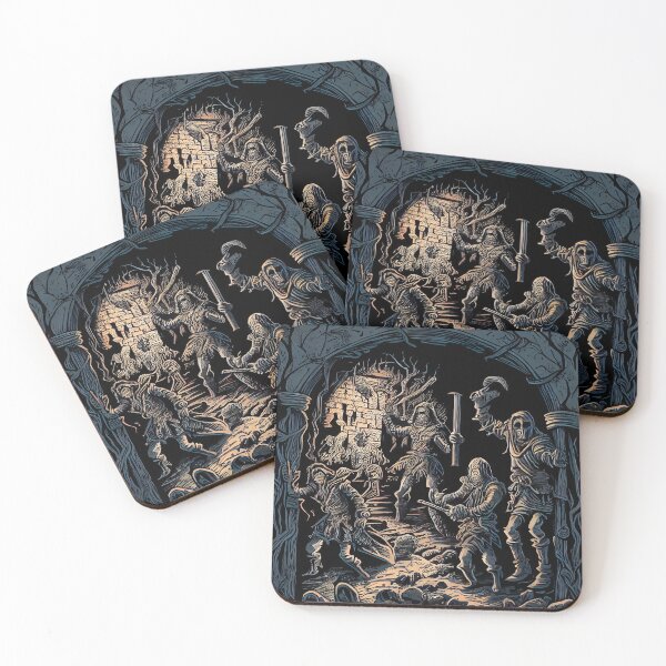 Item preview, Brave warriors discover unknown dungeons designed and sold by Piotrek0001.