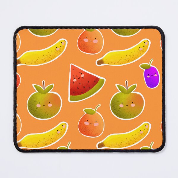 Item preview, Cute fruits, kawaii fruit pattern designed and sold by Lone Jensen.