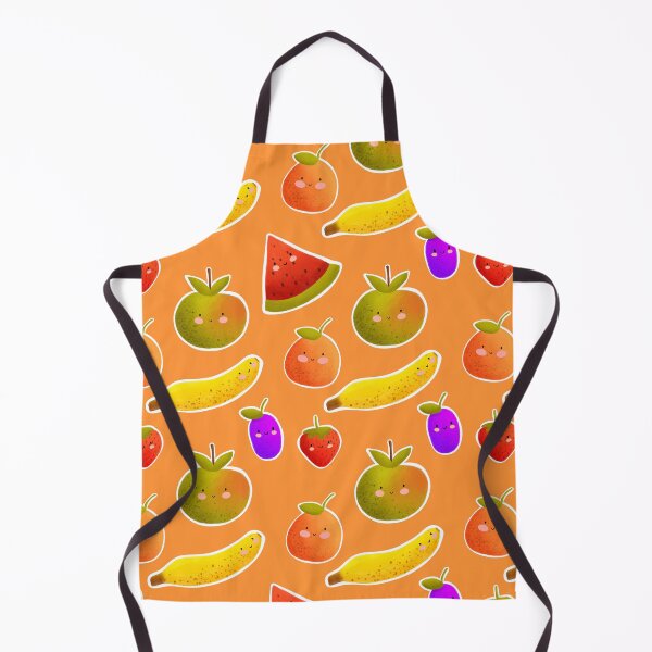 Item preview, Cute fruits, kawaii fruit pattern designed and sold by Lone Jensen.