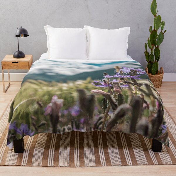 Item preview, Alpine Serenity: Mountain Knapweed in Bloom designed and sold by DreamBigShirts.