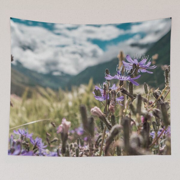 Item preview, Alpine Serenity: Mountain Knapweed in Bloom designed and sold by DreamBigShirts.