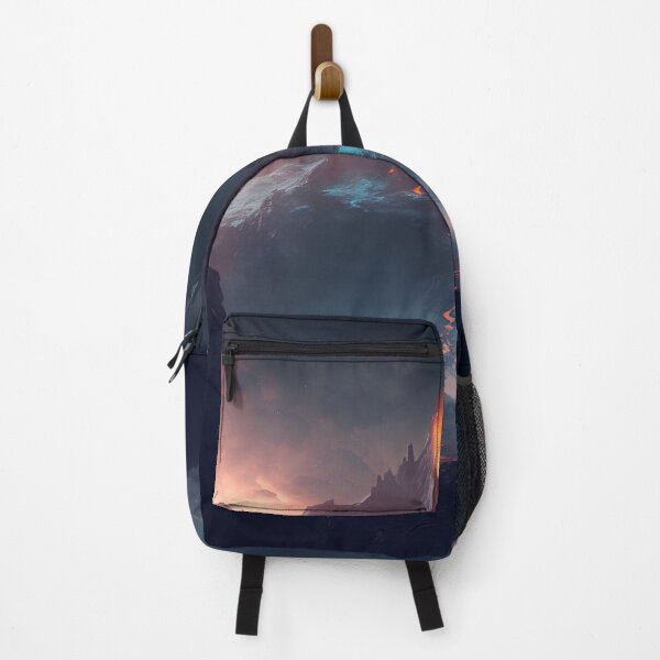 Item preview, The Lonely Creature in Front of Burning Hell designed and sold by CreativeBoard.