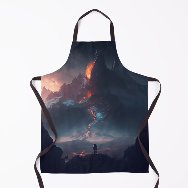 Item preview, The Lonely Creature in Front of Burning Hell designed and sold by CreativeBoard.