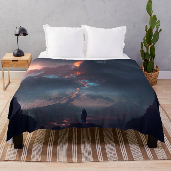 Item preview, The Lonely Creature in Front of Burning Hell designed and sold by CreativeBoard.