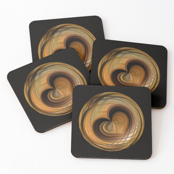 Item preview, Dark heart shape with lines designed and sold by KRFNatureGifts.