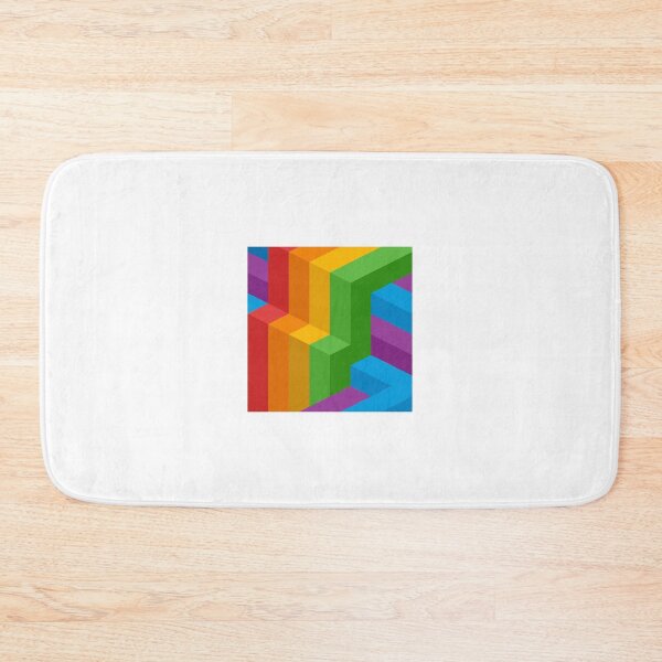 Item preview, [W.THI] COLORs - A Lovely Rainbow Harmonized with Patterns of Wave - simple 3D Isometric Colorful designed and sold by Warit THI.