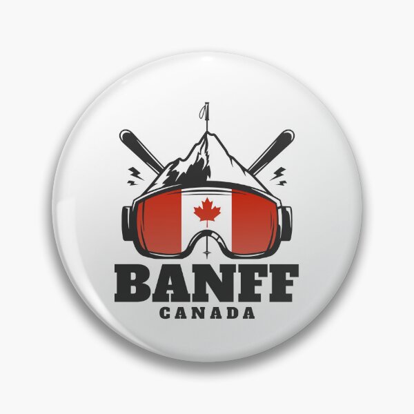 Item preview, Banff Canada Ski Resort Skiing Souvenir designed and sold by JackCurtis1991.