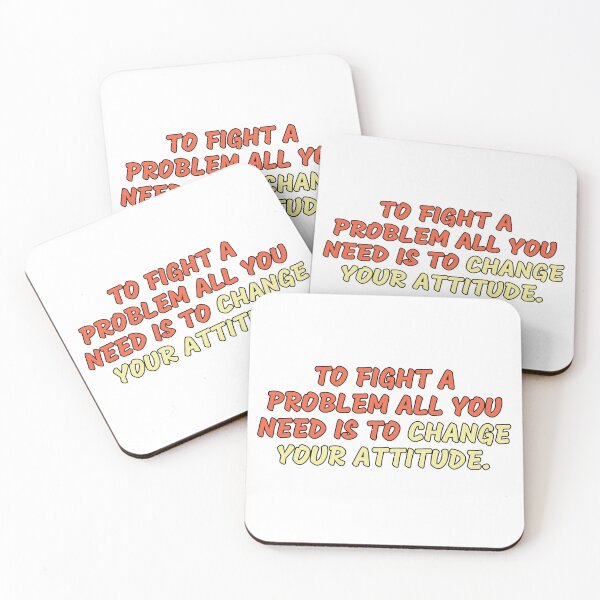 Item preview, To fight a problem all you need is to change your attitude. designed and sold by variant designer.