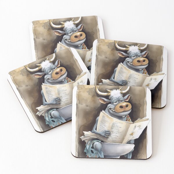Item preview, Cow On Toilet designed and sold by prettykaler.