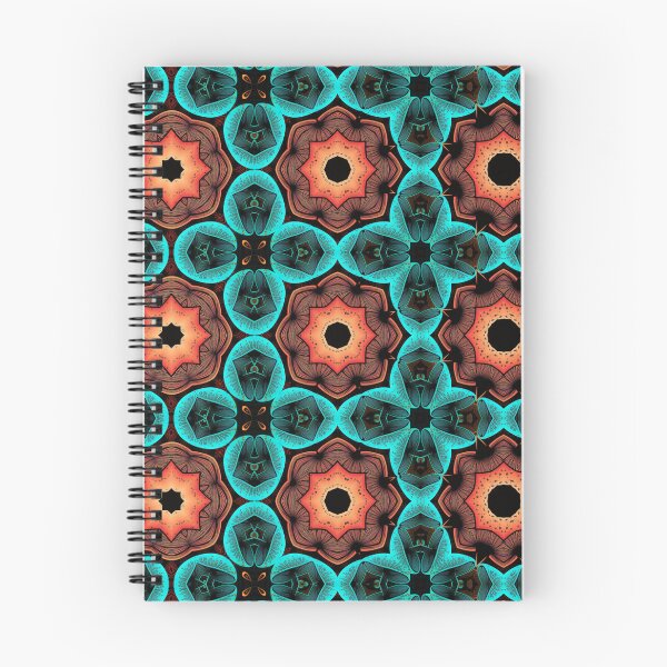 Item preview, blue & orange Octagonal pattern designed and sold by Dimitri Haeck.