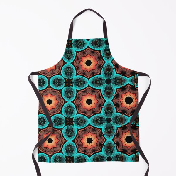 Item preview, blue & orange Octagonal pattern designed and sold by Dimitri Haeck.