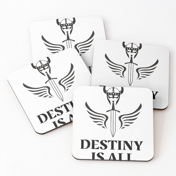 Item preview, Destiny Is All Quote Viking Art designed and sold by ecdato.