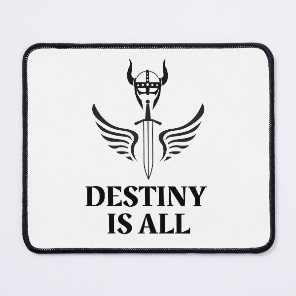 Item preview, Destiny Is All Quote Viking Art designed and sold by ecdato.