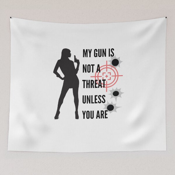Item preview, my gun is not a threat unless you are designed and sold by TThousand.