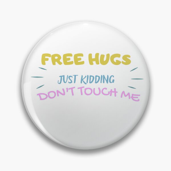 Item preview, Free Hugs Just Kidding Shirt for Women, Cute Social Distancing TShirt, Free Hugs Just Kidding Don't Touch Me T-Shirt, Valentines Shirt, Valentine Skeleton shirt designed and sold by Alaminee.