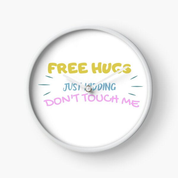 Item preview, Free Hugs Just Kidding Shirt for Women, Cute Social Distancing TShirt, Free Hugs Just Kidding Don't Touch Me T-Shirt, Valentines Shirt, Valentine Skeleton shirt designed and sold by Alaminee.