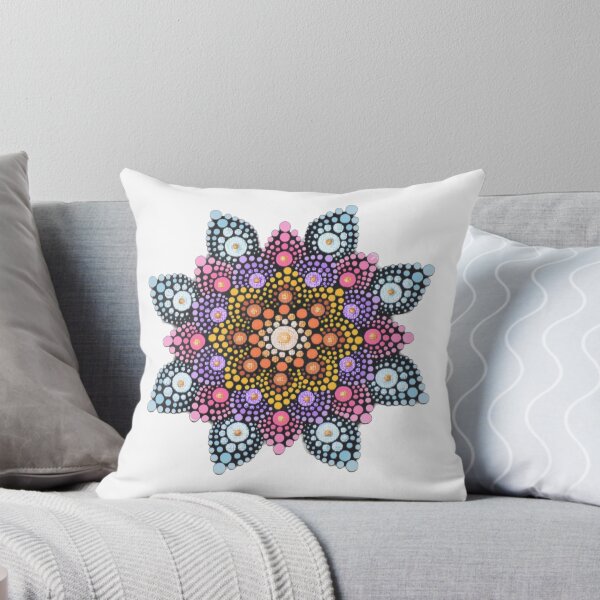 Item preview, Colorful Painted Mandala designed and sold by Louise-Mae.
