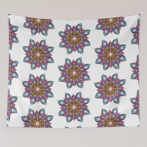 Item preview, Colorful Painted Mandala designed and sold by Louise-Mae.
