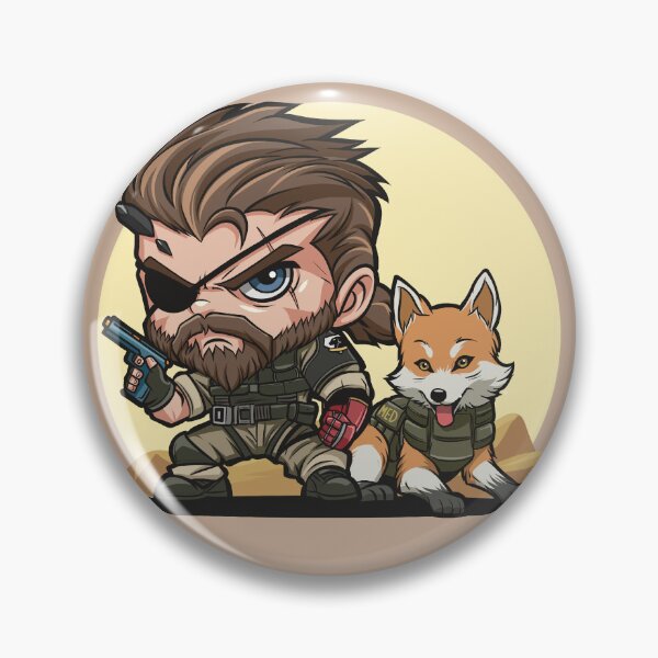Artikelvorschau, Venom Snake ft. DD - Chibi-Stil entworfen und verkauft von hamzento.