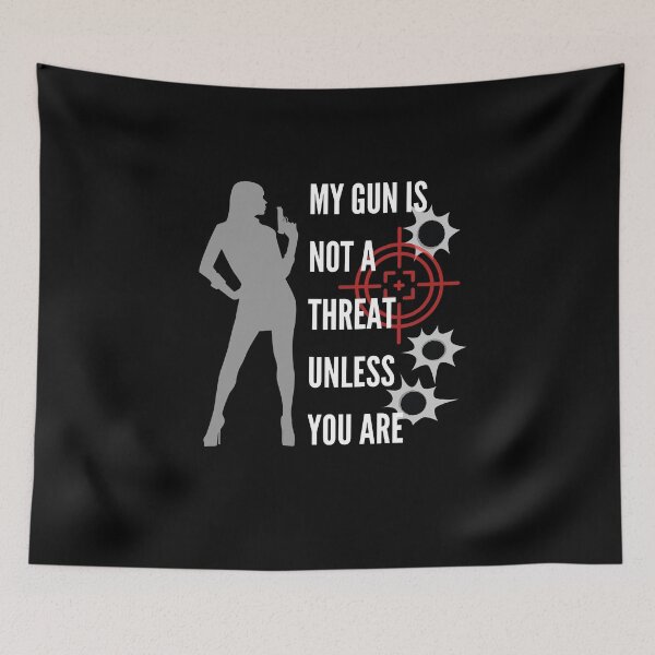 Item preview, my gun is not a threat unless you are designed and sold by TThousand.