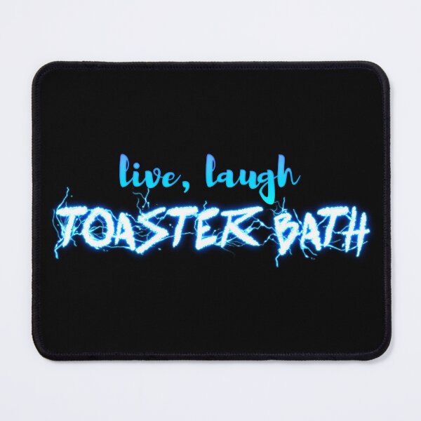 Item preview, Live Laugh Toaster Bath designed and sold by snazzyseagull.