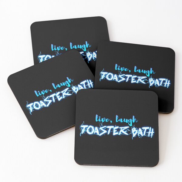 Item preview, Live Laugh Toaster Bath designed and sold by snazzyseagull.
