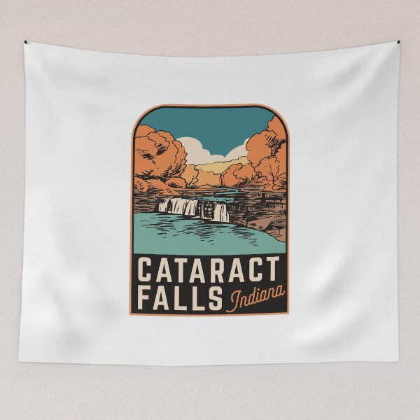 Item preview, Cataract Falls Indiana Vintage designed and sold by HalpinDesign.