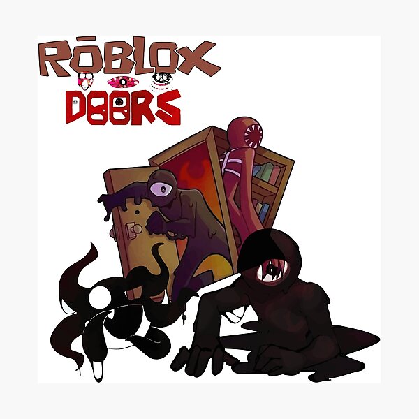 Coloriage Screech Roblox Doors - télécharger et imprimer gratuit