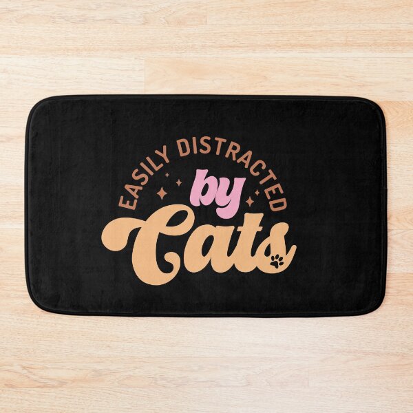 Item preview, Easily Distracted By Cat (Mother's Day) designed and sold by Hope London.