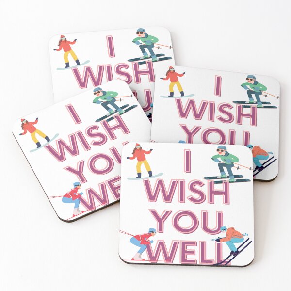 Item preview, I Wish You Well Skiing Trial Funny designed and sold by ecdato.