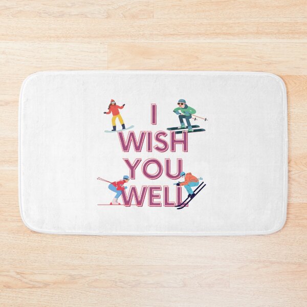 Item preview, I Wish You Well Skiing Trial Funny designed and sold by ecdato.