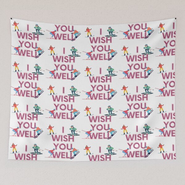 Item preview, I Wish You Well Skiing Trial Funny designed and sold by ecdato.
