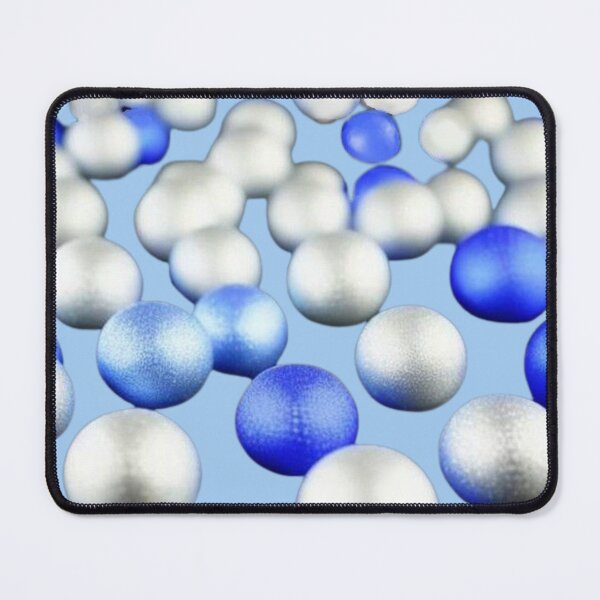 Item preview, blue and white balls scattered on a colorless board designed and sold by JaroDesign2023.