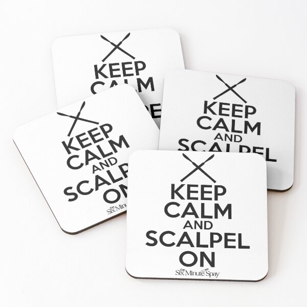 Item preview, Keep Calm and Scalpel On The 6 Minute Spay  designed and sold by introVETed.