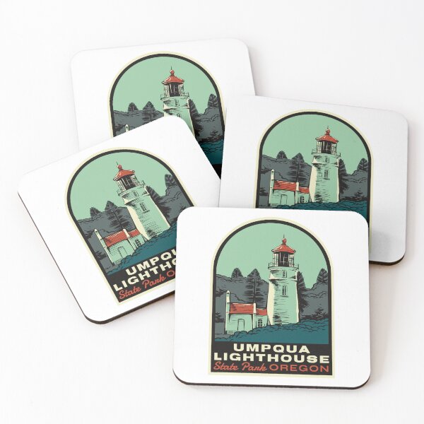 Item preview, Umpqua Lighthouse State Park Oregon designed and sold by HalpinDesign.