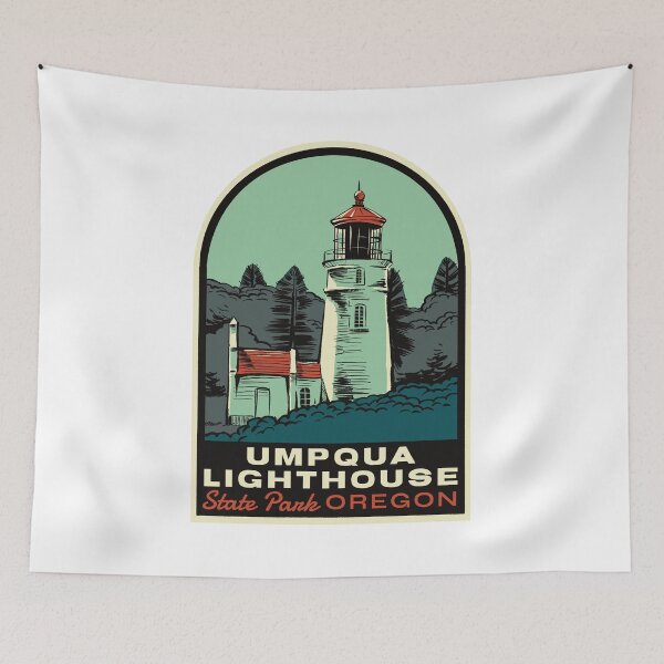 Item preview, Umpqua Lighthouse State Park Oregon designed and sold by HalpinDesign.