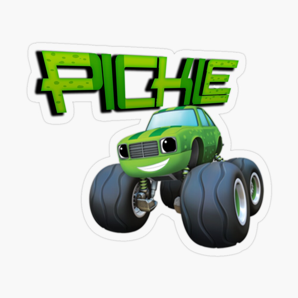 PICKLE - BLAZE AND THE MONSTER MACHINES Art Board Print for Sale by Rich  Taylor