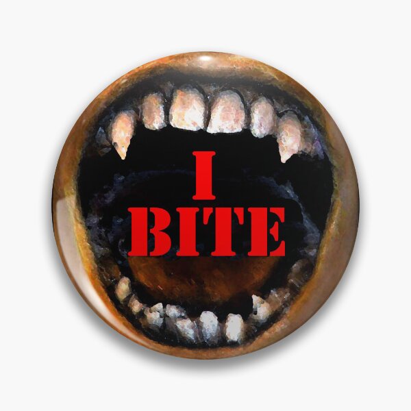 Item preview, I bite t shirt design A designed and sold by David Lee Thompson.