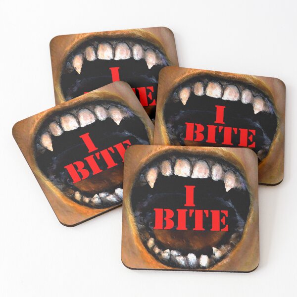 Item preview, I bite t shirt design A designed and sold by David Lee Thompson.