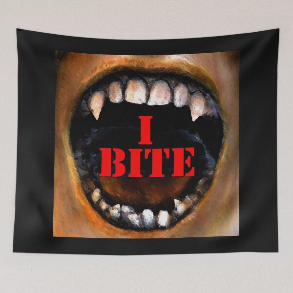 Item preview, I bite t shirt design A designed and sold by David Lee Thompson.