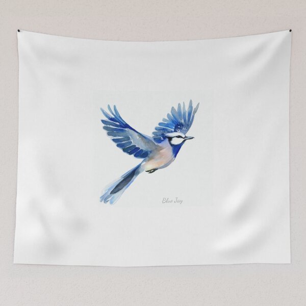 Item preview, Blue Jay in digital watercolor designed and sold by profundityseek.