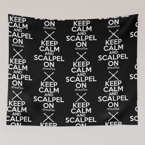 Item preview,  Keep Calm and Scalpel On The 6 Minute Spay (White) designed and sold by introVETed.