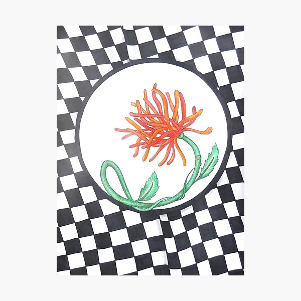 Item preview, Chrysanth orange tangle designed and sold by SharonP-Art.