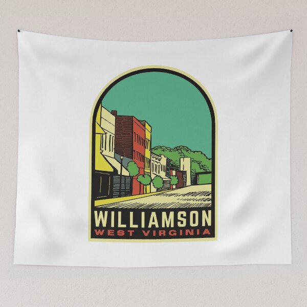 Aperçu de l'œuvre Williamson West Virginia Historic Downtown créée et vendue par HalpinDesign.