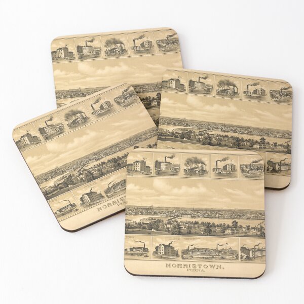 Item preview, Norristown, Pennsylvania (1881) designed and sold by allhistory.